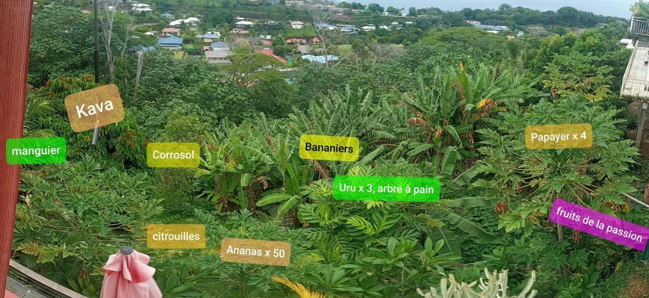 Manava Tahara'A Home Stay Mahina Exteriör bild